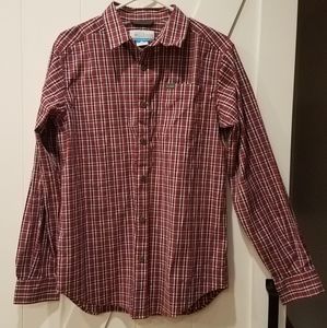 Columbia button down long sleeve shirt